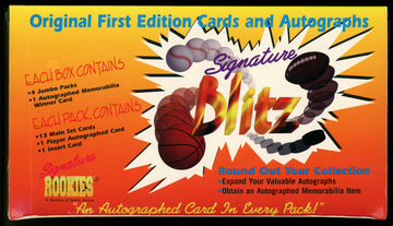 1995 Signature Rookies Blitz Multi-Sport Box Factory Sealed