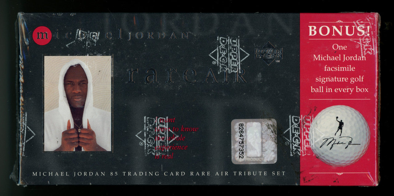 1994 Upper Deck Michael Jordan Rare Air Tribute Set w/ Golf Ball Factory Sealed