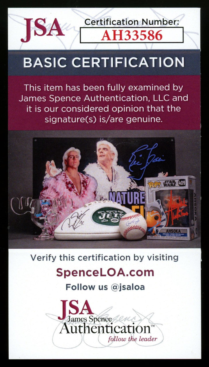 Ernie Banks Signed Autographed 8x10 Photo JSA