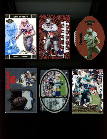 Emmitt Smith Lot Of 475 Cards - Inserts and Rookies
