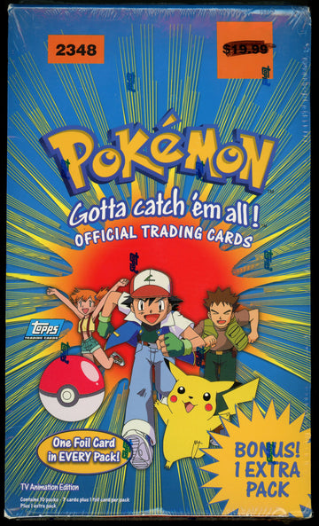 Topps Pokemon Trading Cards Series 1 Box 2348 (11 Packs)