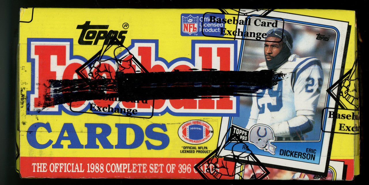 1988 Topps Football Complete Factory Set BBCE Wrapped and Sealed