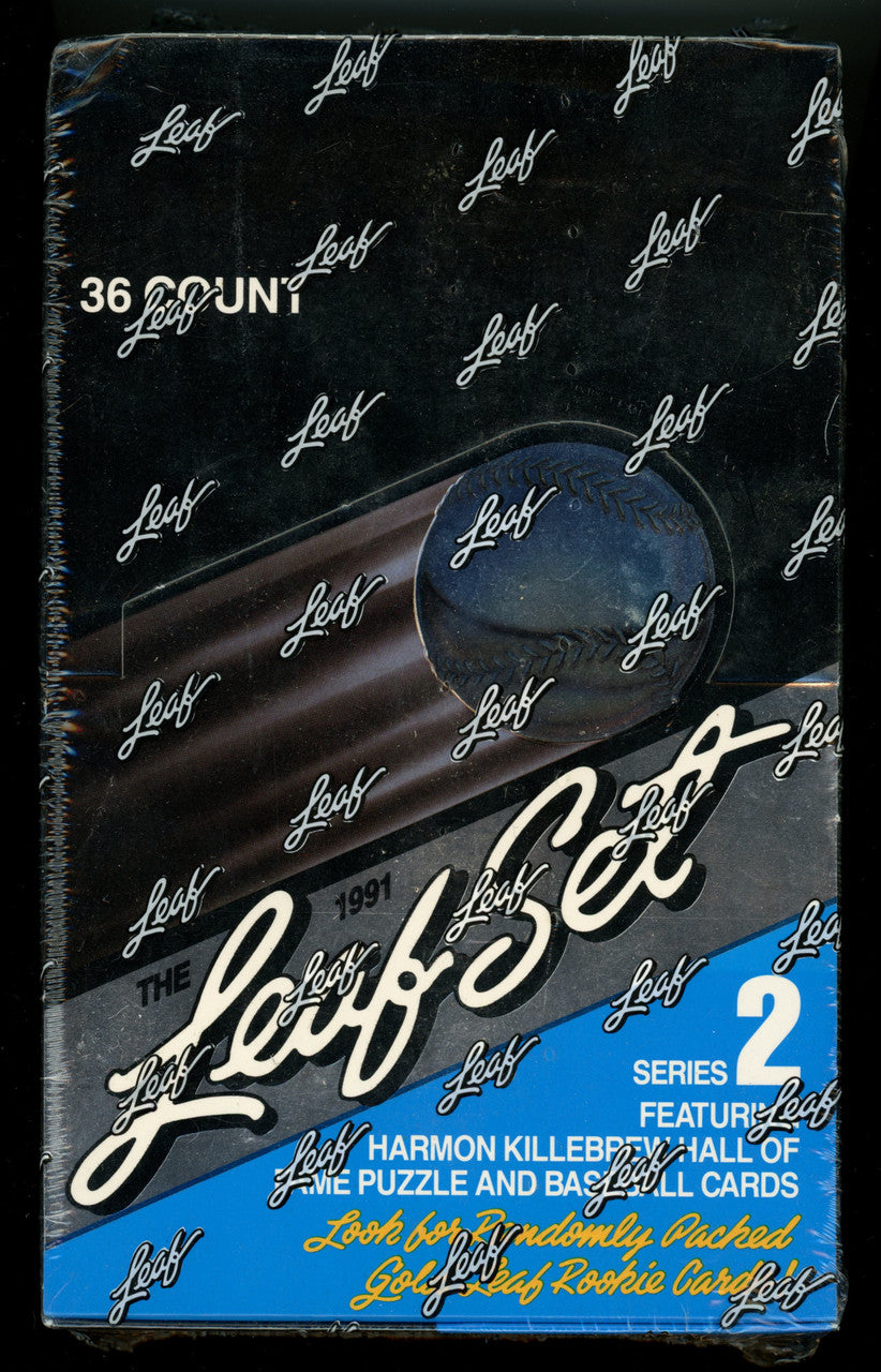 1991 Leaf Baseball Series 2 Box Factory Sealed