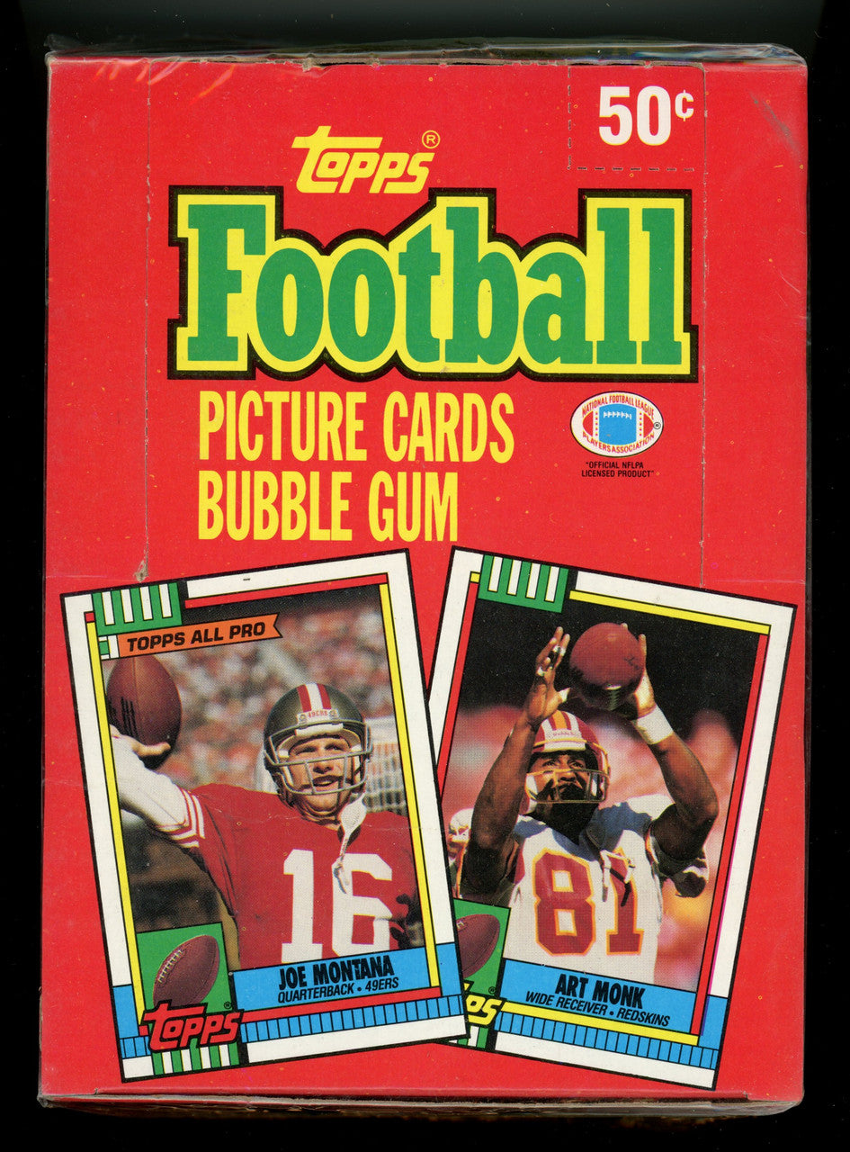 1990 Topps Football Wax Box Sealed