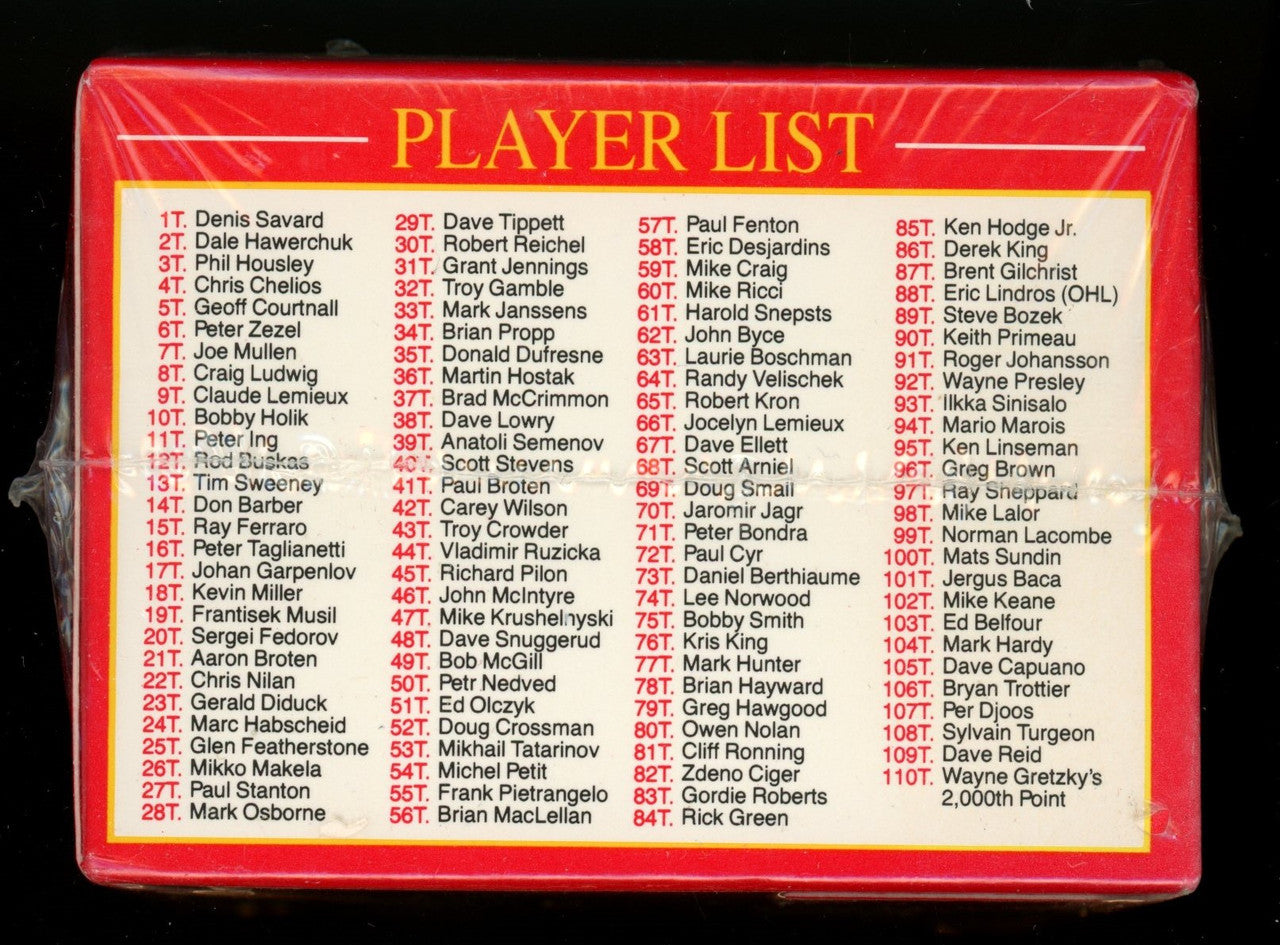 1990-91 Score Hockey Rookie and Traded Set Factory Sealed