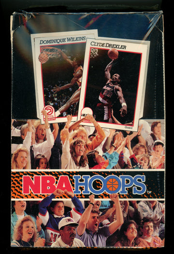 1991/92 NBA Hoops Series 1 Basketball Box Factory Sealed