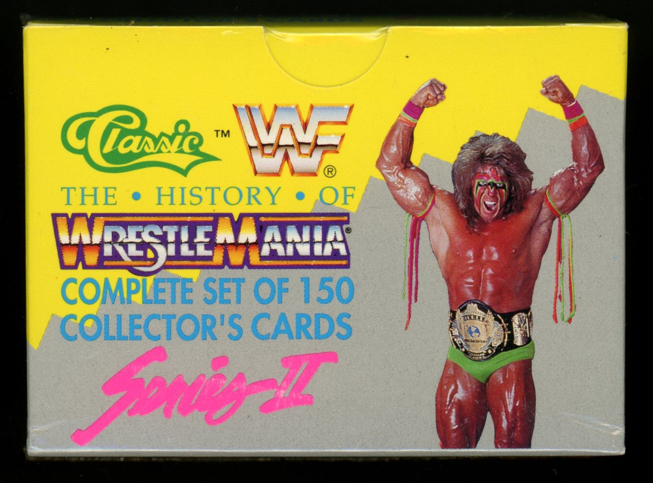 1990 Classic WWF Wrestling Series 2 Complete Set Factory Sealed