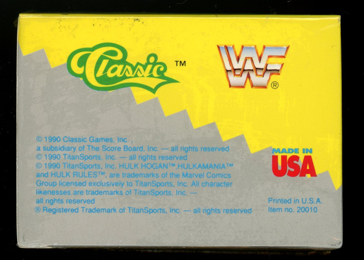 1990 Classic WWF Wrestling Series 2 Complete Set Factory Sealed