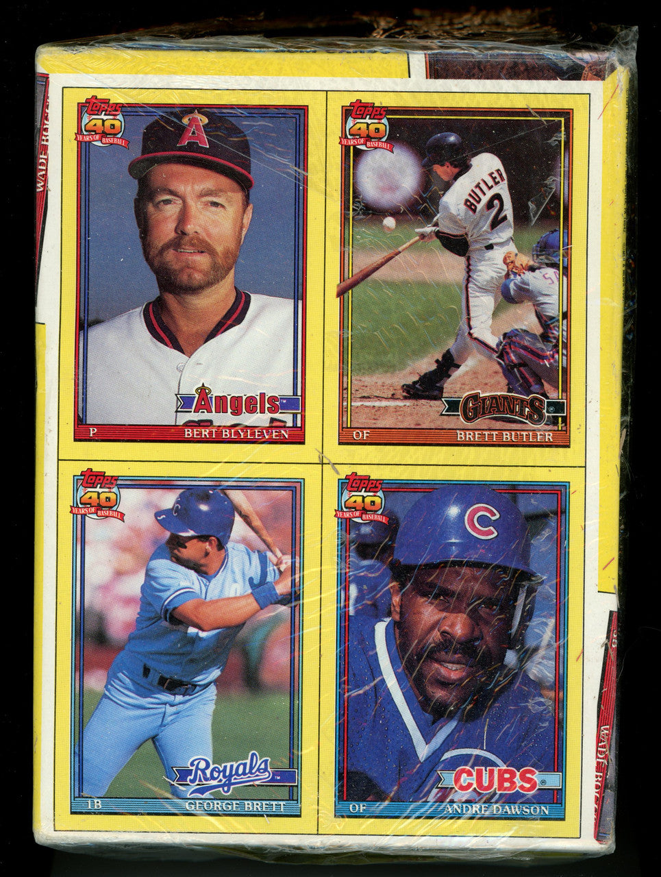 1991 Topps Baseball Wax Box Sealed 36 Packs