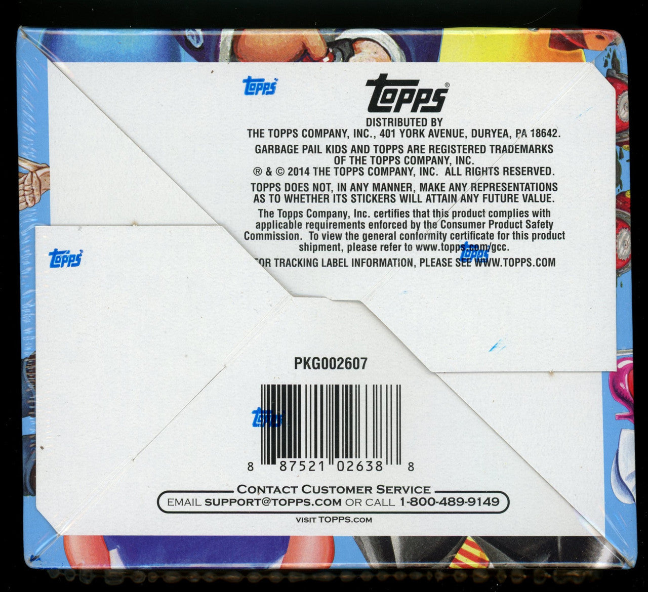 2014 Topps Garbage Pail Kids Series 2 Retail Box Factory Sealed