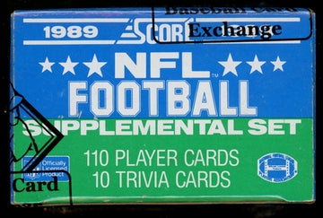 1989 Score Supplemental Football Set BBCE Wrapped and Sealed