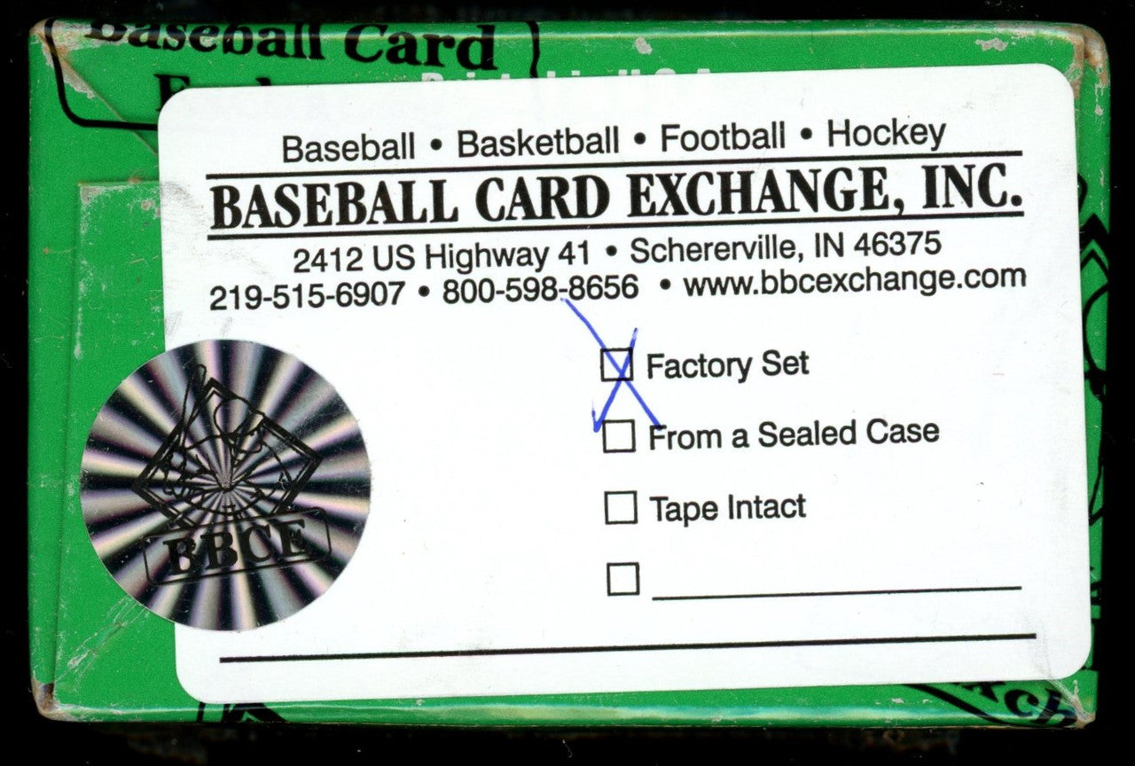 1989 Score Supplemental Football Set BBCE Wrapped and Sealed
