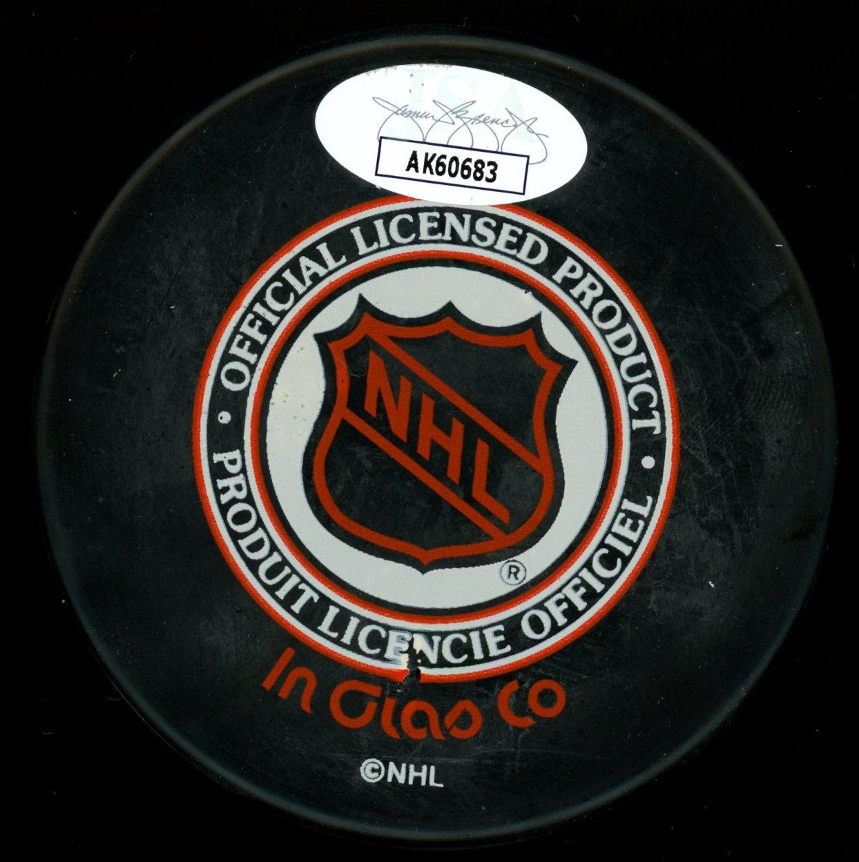 Igor Larianov Signed Autographed Stanley Cup Puck JSA AK60683