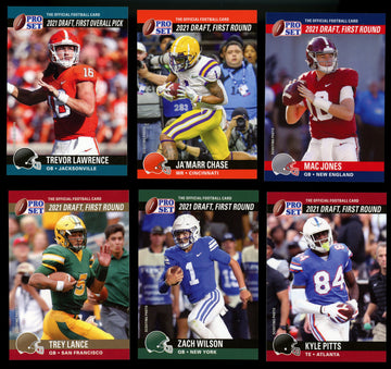 2021 Leaf Pro Set Draft Day SP 10 Card Set Lawrence Waddle ++