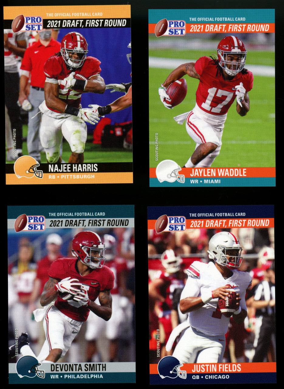 2021 Leaf Pro Set Draft Day SP 10 Card Set Lawrence Waddle ++