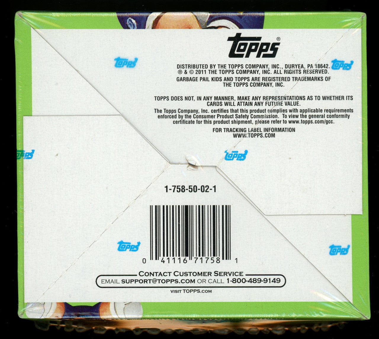 2011 Topps Garbage Pail Kids Flashback Series 3 Hobby Box Factory Sealed