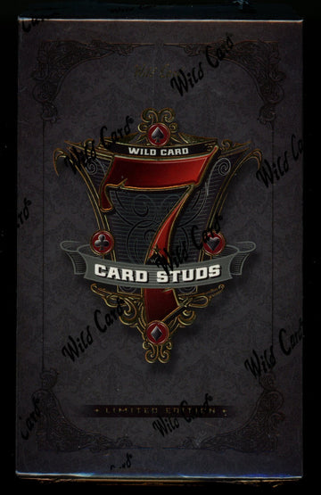 2023 Wild Card Seven 7 Card Studs Football Hobby Box