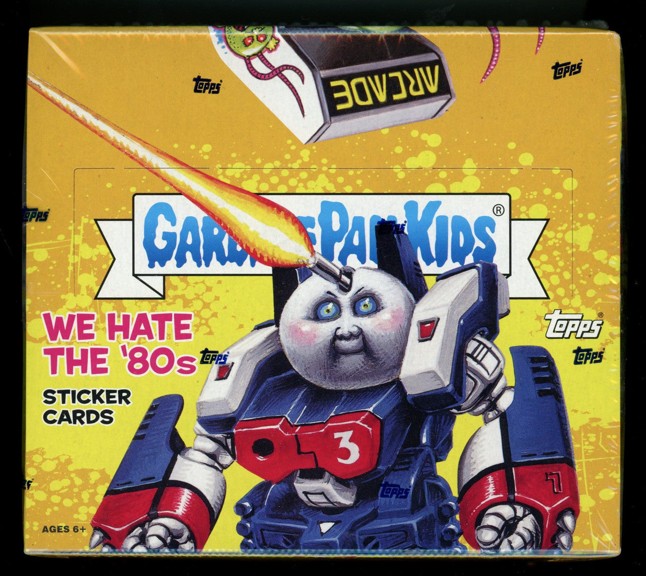 2018 Topps Garbage Pail Kids We Hate The '80s Hobby Box Factory Sealed