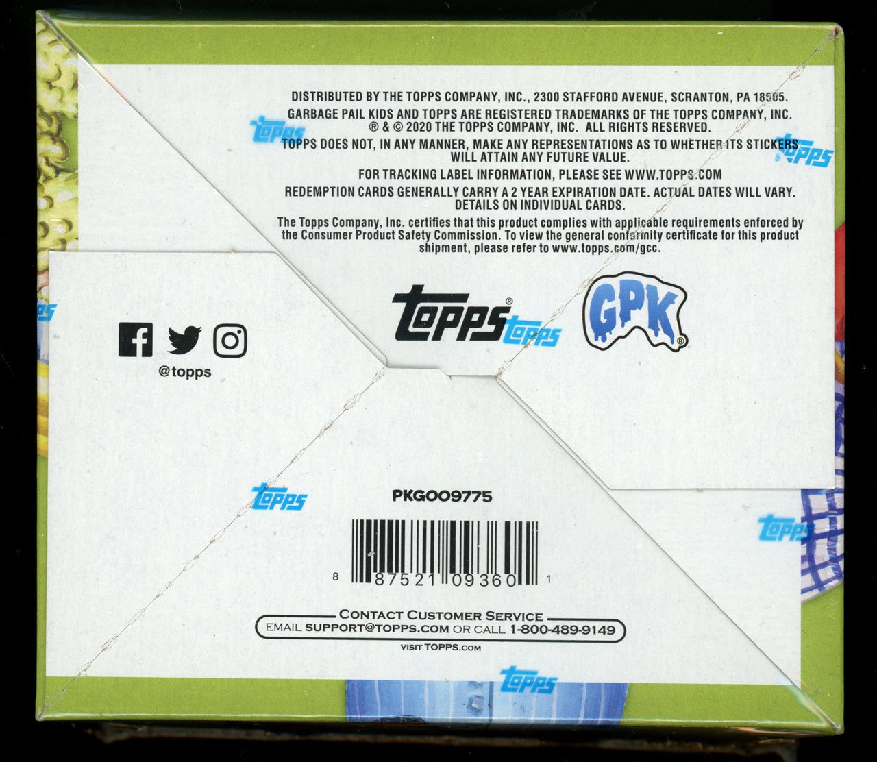 2020 Topps Garbage Pail Kids 35th Anniversary Hobby Box Factory Sealed