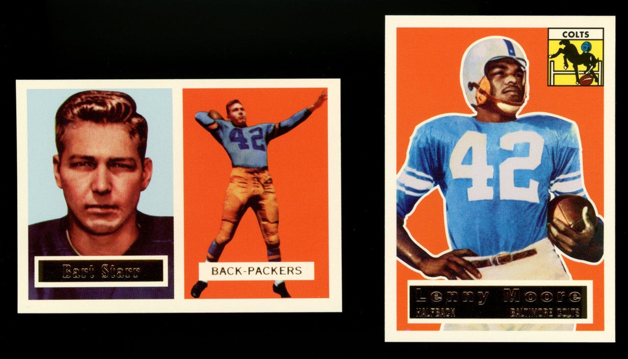 1994 Topps Archives 1956 & 1957 Football Gold Complete Sets 274 Cards