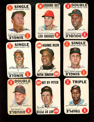1968 Topps Game Baseball Complete Set 1-33 VG/EX-EX