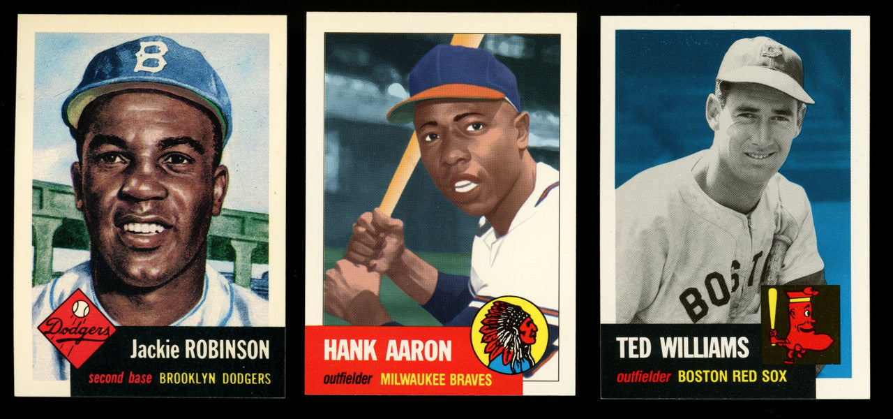 1991 Topps Archives 1953 Baseball Complete Set 330 Cards
