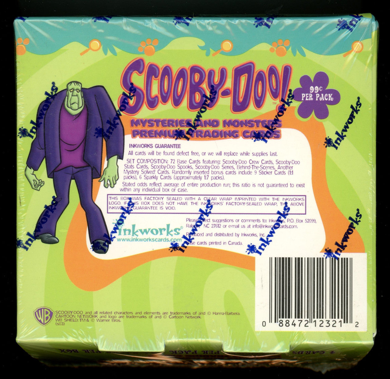 Inkworks Cartoon Network Scooby-Doo! 24-Pack Box Factory Sealed