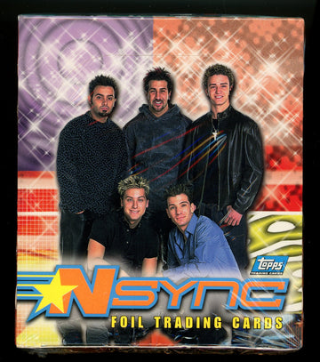 2000 Topps NSync Foil Trading Cards Box Factory Sealed