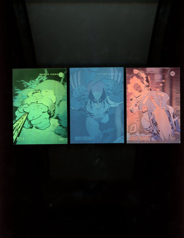 1992 Impel Marvel Universe Series 3 Lot Of 3 Holo Cards H-1 H-3 H-5