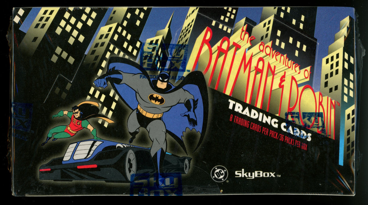 1995 Skybox The Adventures of Batman & Robin Box Factory Sealed