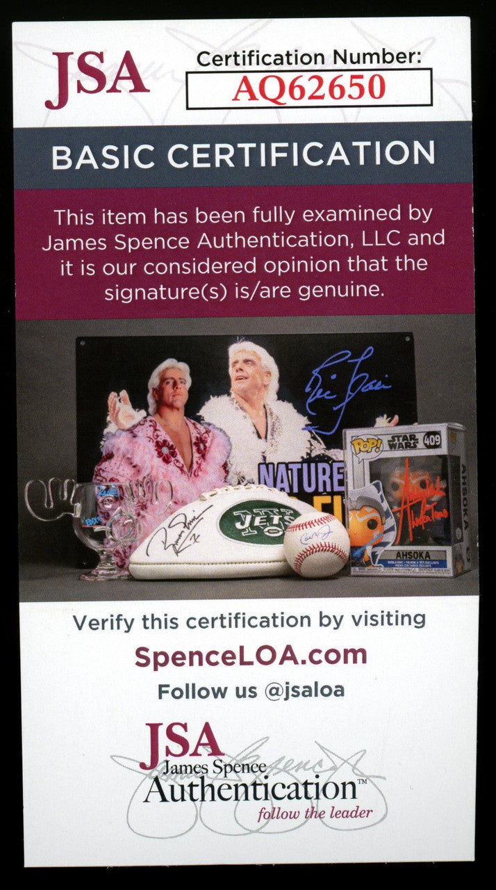 Gordie Howe Ted Lindsay Sid Abel Production Line Signed Autographed Puck JSA