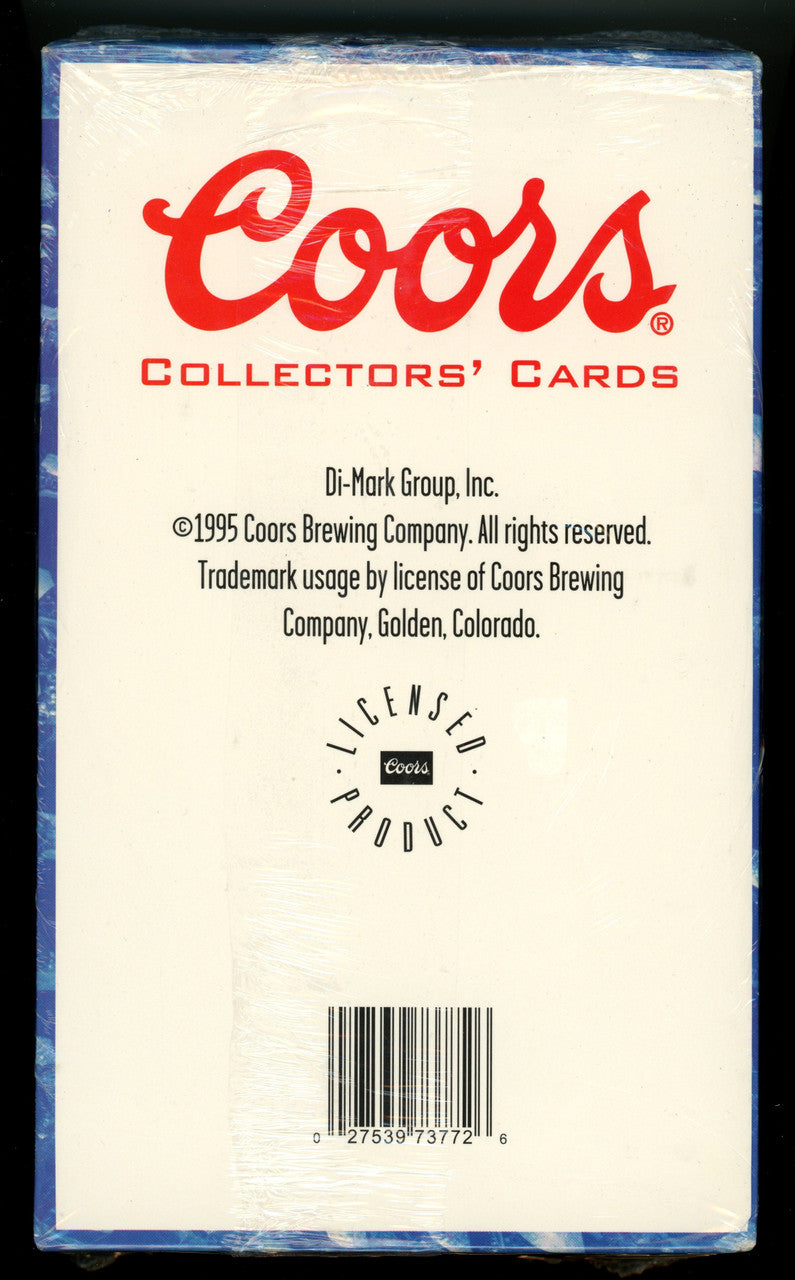 1995 Coors Collectors Cards Box Factory Sealed