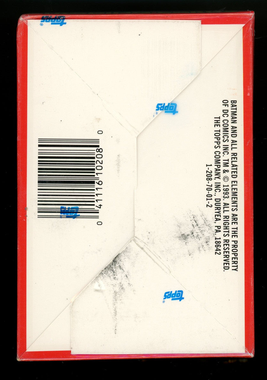 1993 Topps Batman The Animated Series Box Factory Sealed