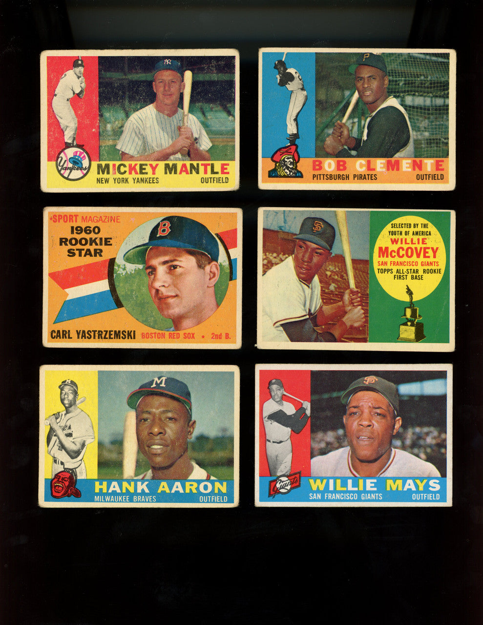 1960 Topps Baseball Near Complete Set 563/572 Low to Mid Grade