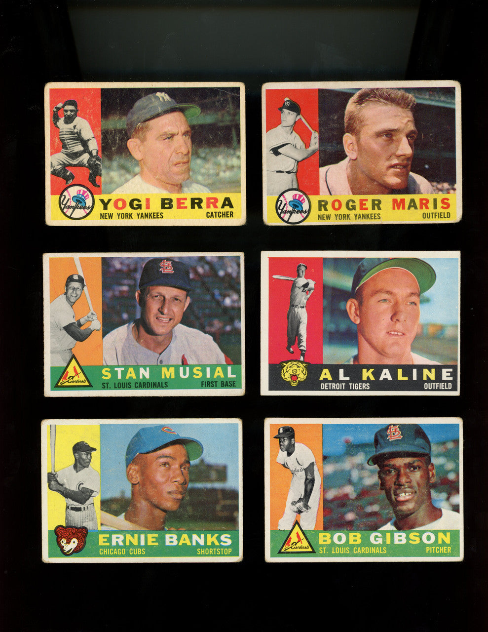 1960 Topps Baseball Near Complete Set 563/572 Low to Mid Grade