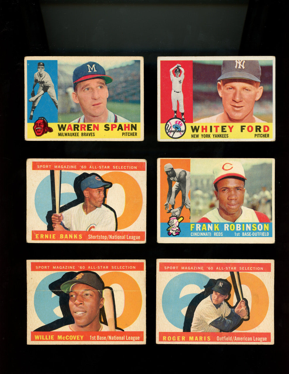 1960 Topps Baseball Near Complete Set 563/572 Low to Mid Grade