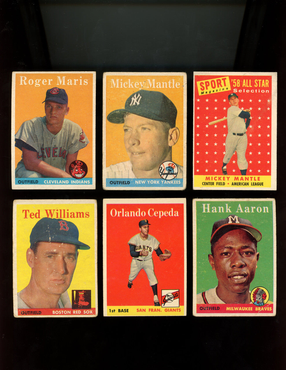 1958 Topps Baseball Complete Set (494) Overall VG Condition