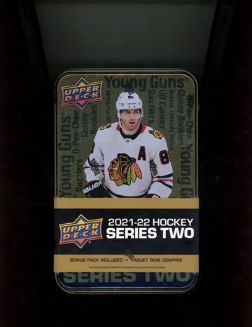 2021-22 Upper Deck Series 2 Hockey Tin