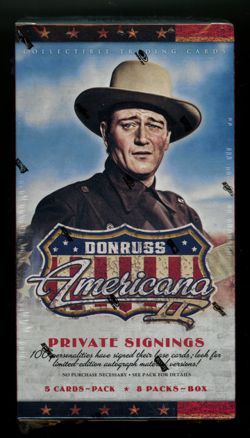 2008 Donruss Americana II Blaster Box Factory Sealed