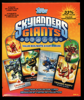 2013 Topps Skylanders Giants Value Box Factory Sealed