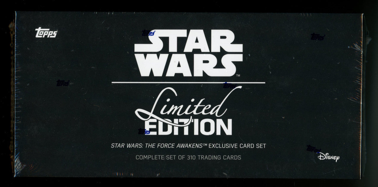 2016 Topps Star Wars Limited Edition The Force Awakens Box Set Factory Sealed