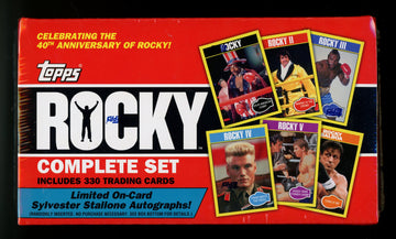 2016 Topps Rocky 40th Anniversary Complete Set Factory Sealed