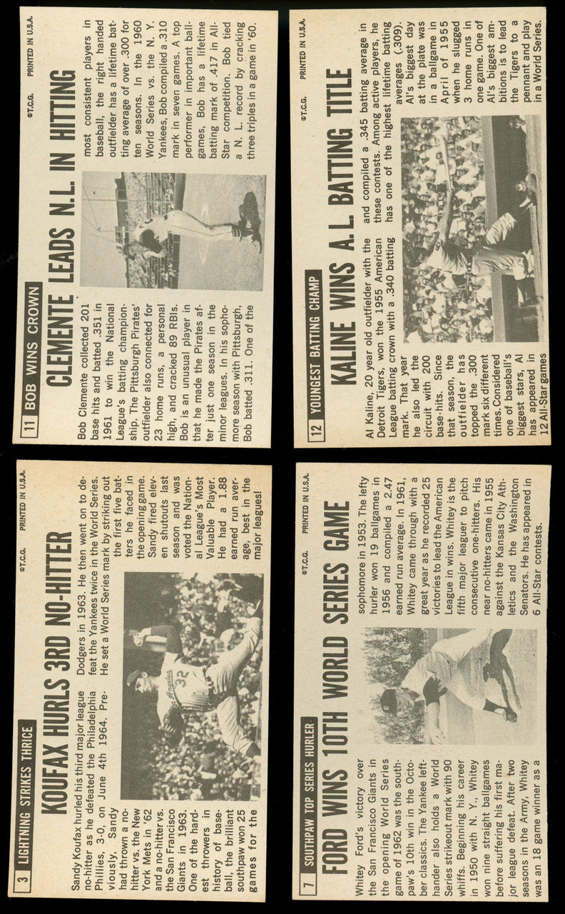 1964 Topps Giants Baseball Complete Set (60) EX/MT Overall