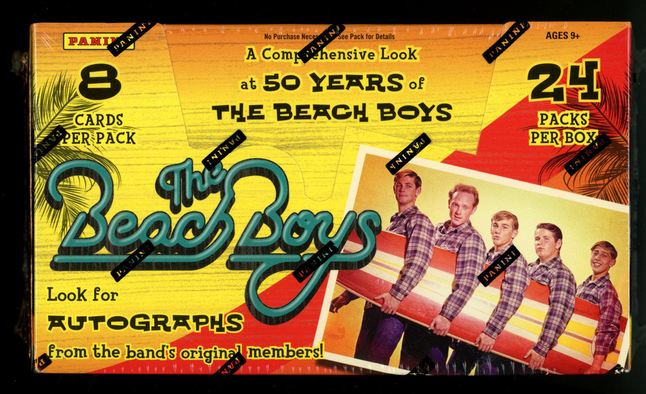 2013 Panini The Beach Boys 24-Pack Box Factory Sealed