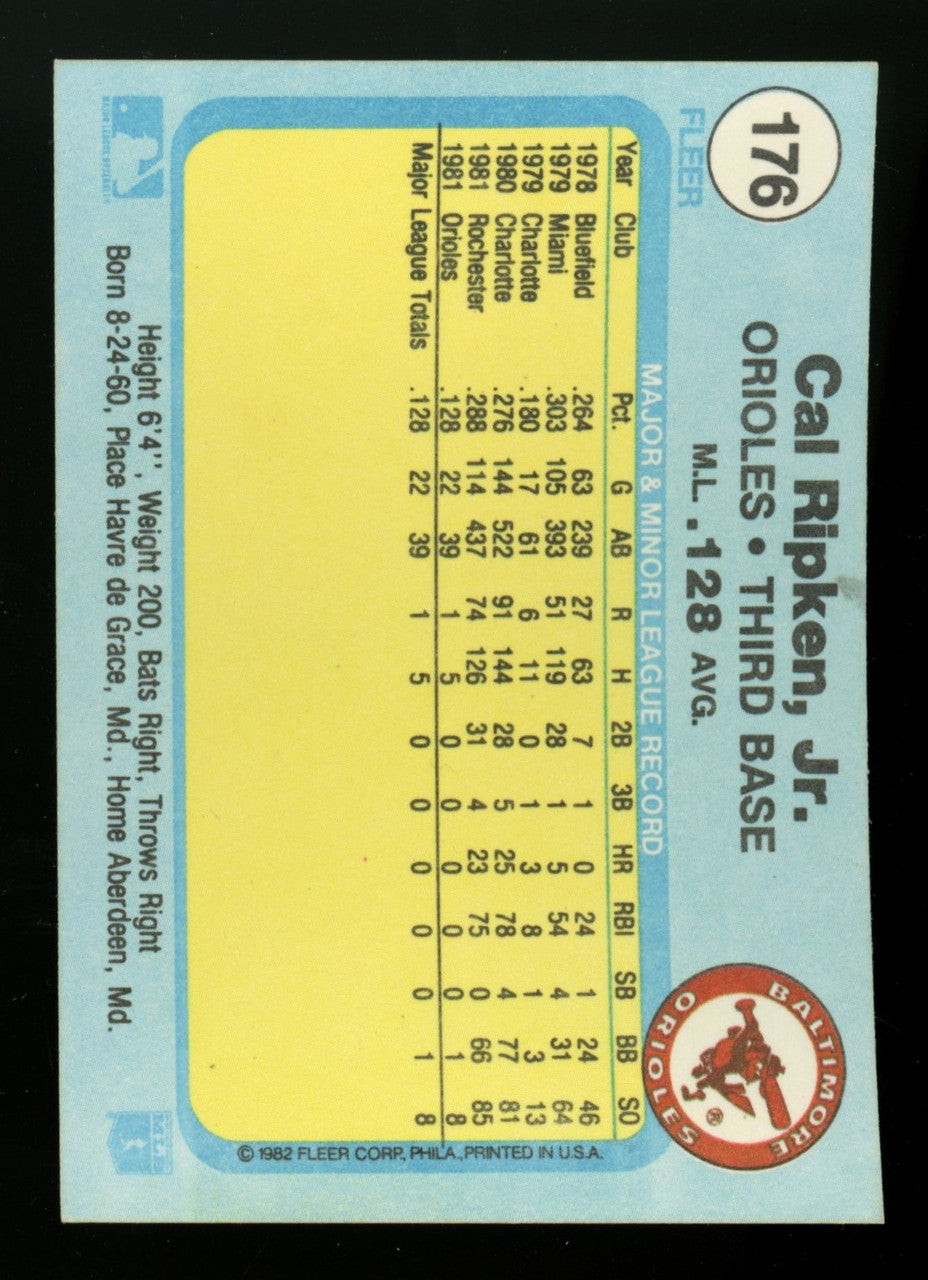 1982 Fleer Baseball Complete Set (660) w/ Team Stickers NM-MT