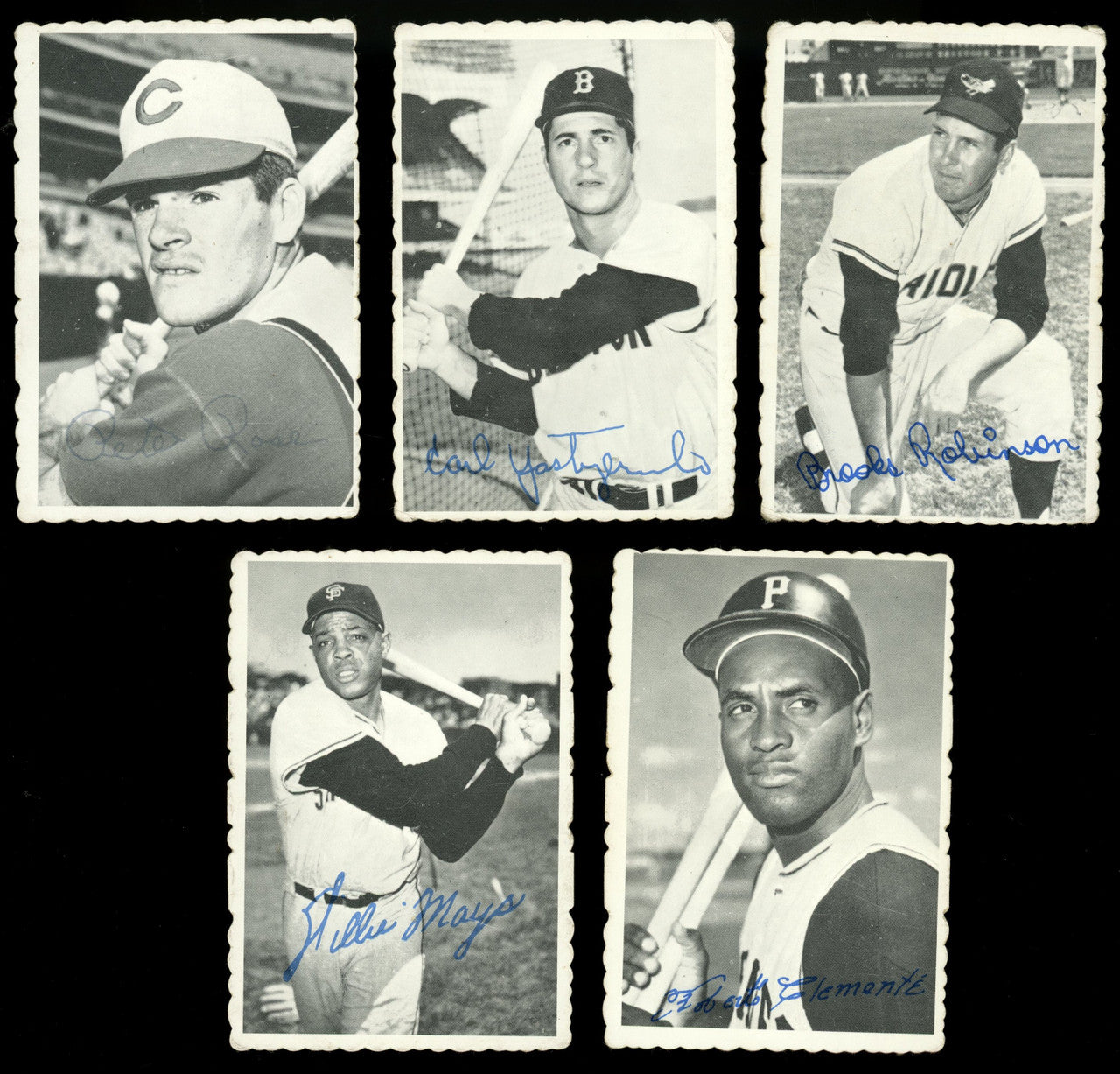1969 Topps Deckle Edge Baseball Complete Set (33) VG-EX/MT