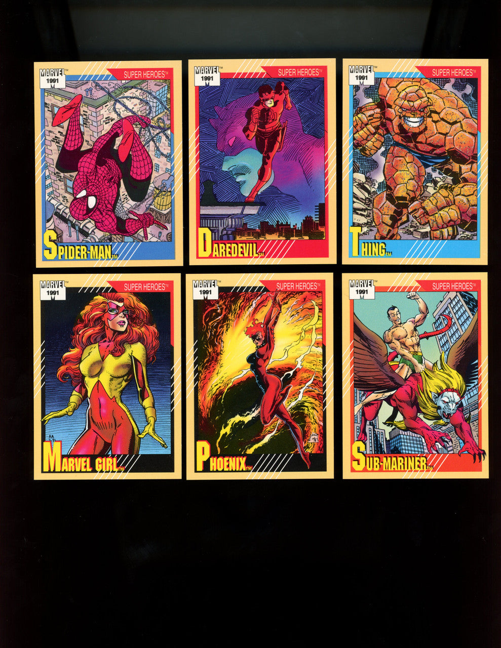 1991 Impel Marvel Universe Series 2 Complete Set (162) W/ Holos (5)