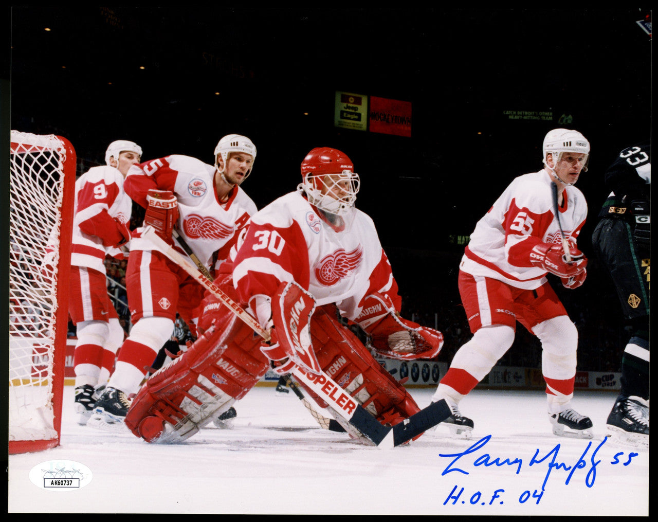 Larry Murphy Signed Autographed 8x10 Photo JSA AK60737