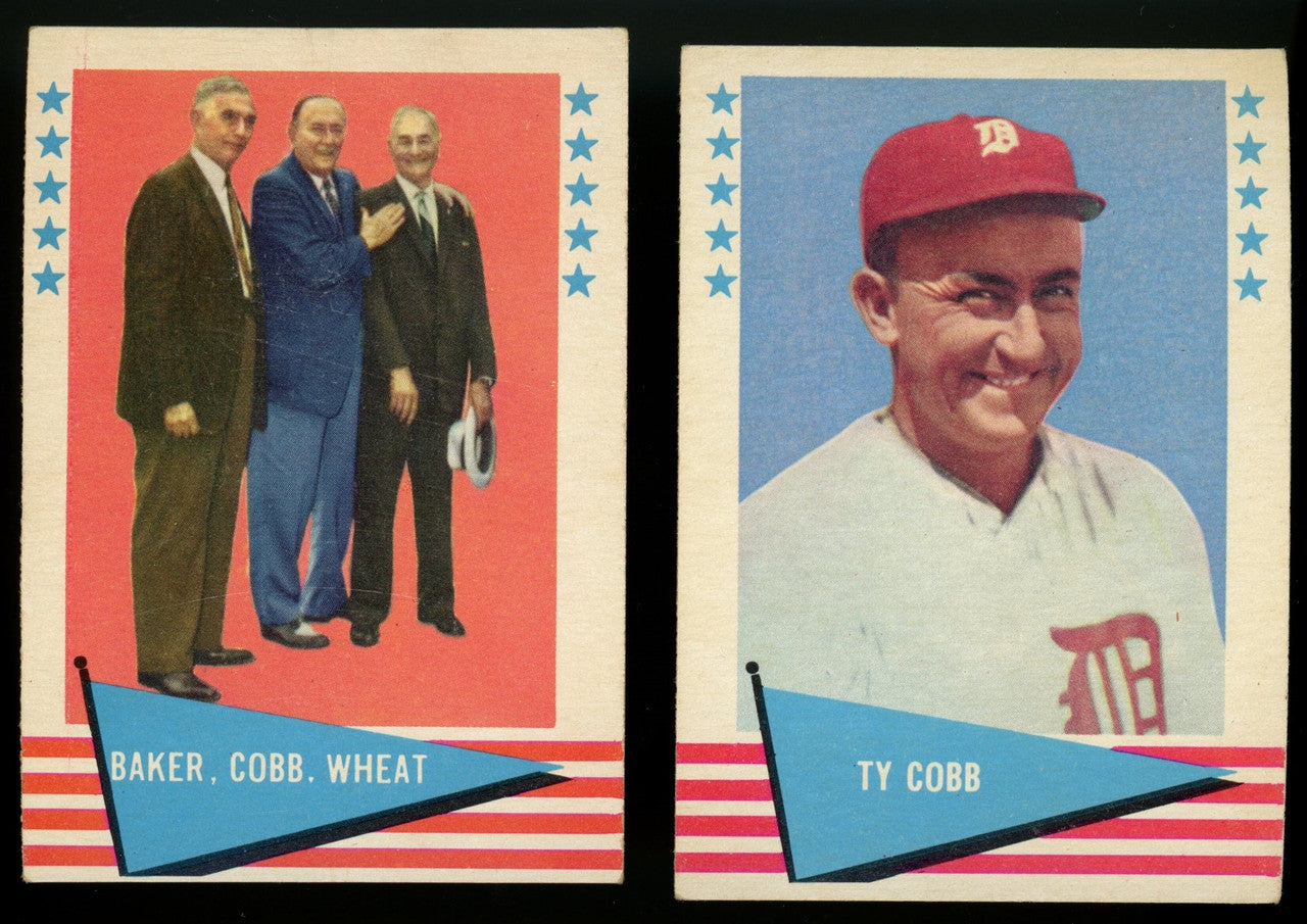 1961 Fleer Baseball Greats Complete Set (154) EX-NM W/ Wrapper