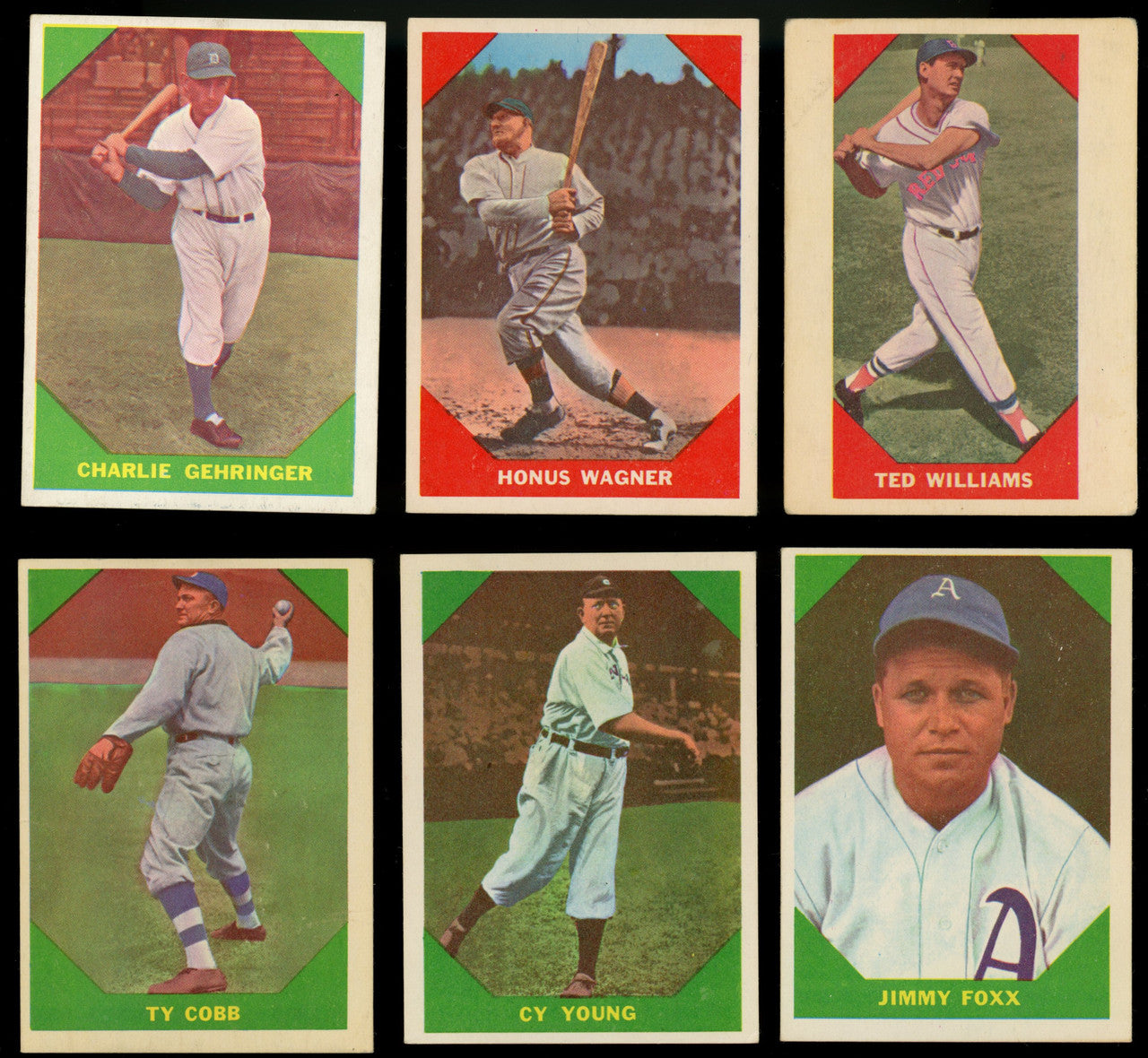 1960 Fleer Baseball Greats Complete Set (79) VG/EX-EX/MT